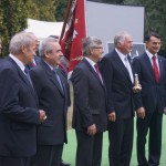 Moment odebrania nagrody przez właściciela firmy - Pana Jerzego Paliczki